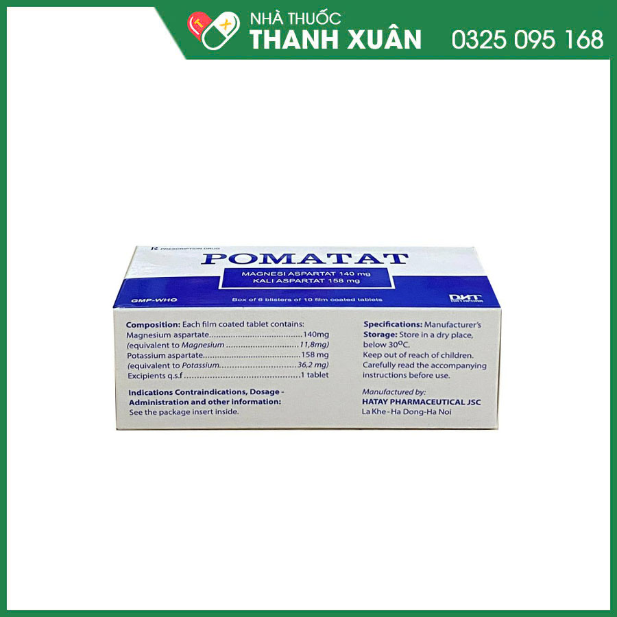 Pomatat thuốc điều trị đau thắt ngực, nhồi máu cơ tim cấp, loạn nhịp tim, cao huyết áp